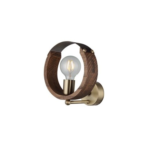 Opviq Zidna lampa Manya-52-19, 10x10x3.5cm, 25cm, IP20, Zlatno-smeđa boja Cene