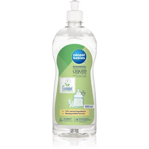 Canpol Ecological Washing Liquid sredstvo za umivanje otroških predmetov 500 ml