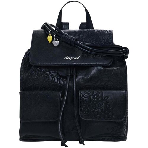 Desigual Nahrbtniki BACK_SIERRA PRISA MINI BL 26SAKP35 Črna Cene