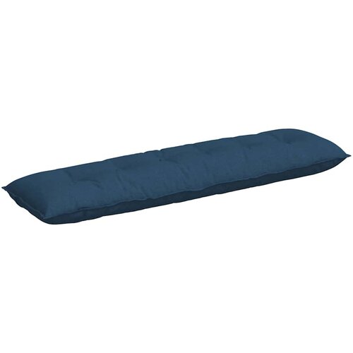 vidaXL Poglavni vzglavnik Modra 180 x 19 x 50 cm blago, (5000278239) Cene