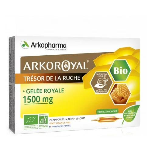  Arkoroyal® Gelée Royale BIO 1500 mg, ampule