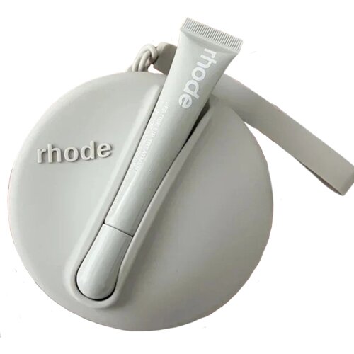  Rhode ROUND torbica with lipstick Siva Cene