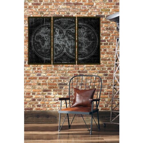 WALLXPERT Artsmdfdkset13 Višenamenska Dekorativna Okvirna MDF Slika (3 Komada) Cene