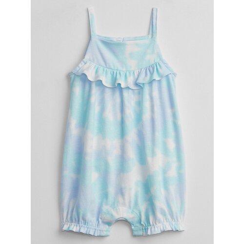 GAP Baby overal ruffle tie-dye shorty one-piece - Girls Cijene