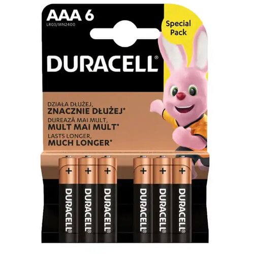 Duracell Baterija Basic AAA 1/6 Cene