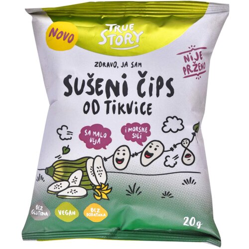 True Story čips su&amp;scaron;ena tikvica 20g Slike