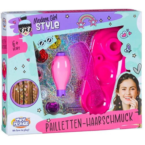 Toy Place Lasni okraski z ble&amp;scaron;čicami Modern Girl Style - 1 k. Slike