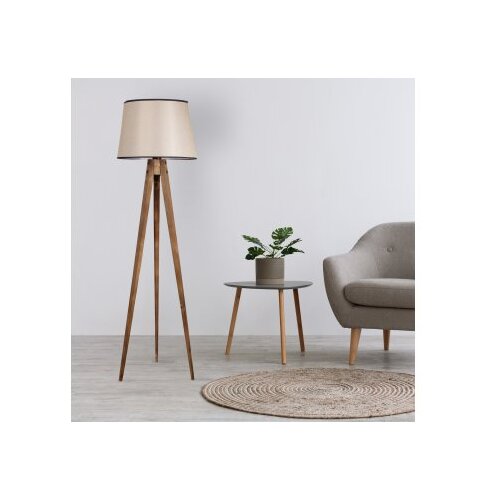 Opviq tripod Yanık lambader pramit Acık Hasır abajurlu lampa Cene