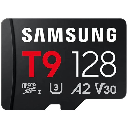  Micro SD card Samsung 128GB T9 200MB/s Read,130MB/s Write MB-MH128T/WW Slike