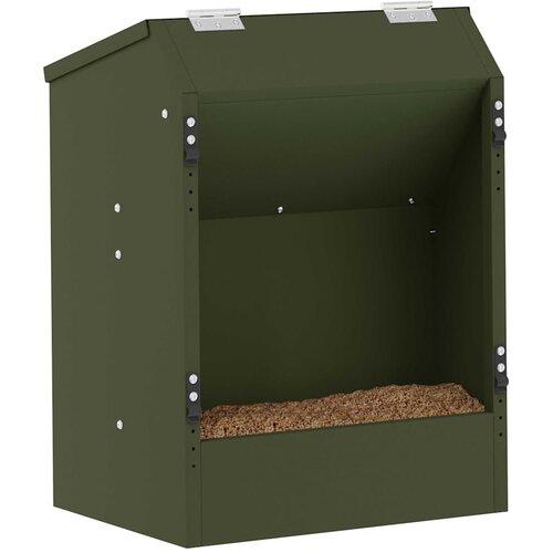  za zečeve Maslinasto zelena 64.5 x 25.5 x 45.5 cm Slike