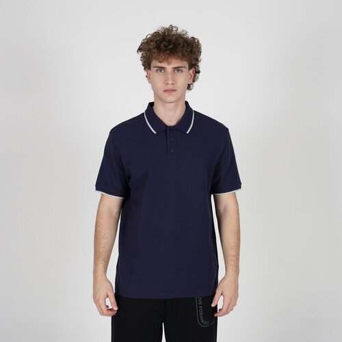 Slazenger Mu&amp;scaron;ka majica kratkih rukava Polo, Polo kragna, Teget Slike