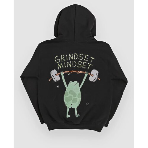 A-Lab Grindset Mindset Kids Pulover s kapuco black Slike