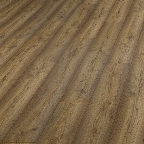 LOGOCLIC vinto laminat eiche bergamo (1.285 x 192 x 8 mm, rustikalni pod) + bauhaus jamstvo 20 godina Slike