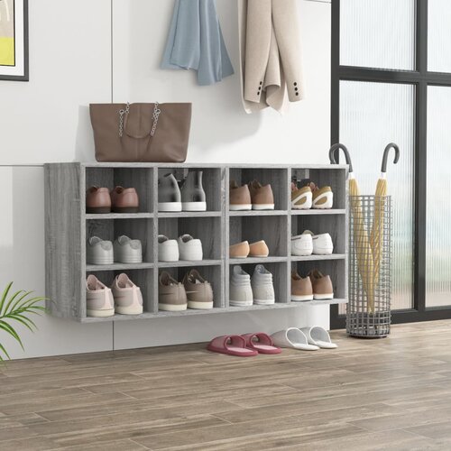 vidaXL ormarići za cipele 2 kom boja sivog hrasta sonome 52,5x30x50 cm Cijene