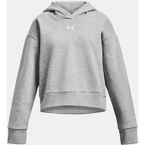 Under Armour Hoodie UA Rival Fleece Crop Hoodie-GRY - Girls Slike
