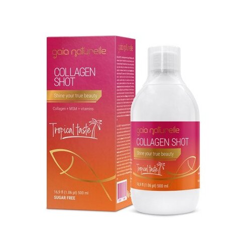 GAIA NATURELLE Kolagen shot tropical, 500ml Slike