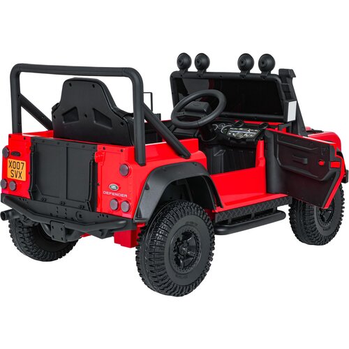  Licencirani auto na akumulator Land Rover Defender 110 SVX Concept - crveni Slike