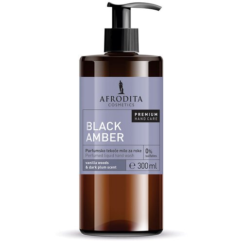 Afrodita Cosmetics tečni sapun black amber 300ml Slike