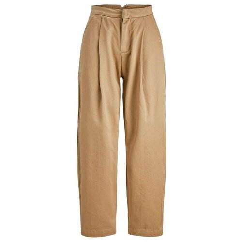 JJXX Hlače Zoe Relaxed Pants - Petrified Oak Kostanjeva Slike