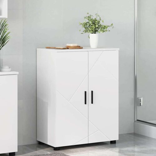 vidaXL Kupaonski ormar Bijelo 60 x 35 x 80 cm Konstruirano drvo Cene
