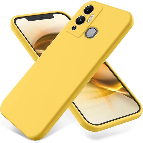 INORCO Ovitek za mobilni telefon Realme C55 Ultra tanek, mehak TPU, prozoren hrbtni pokrovček za telefon proti padcem, (22033232) Slike