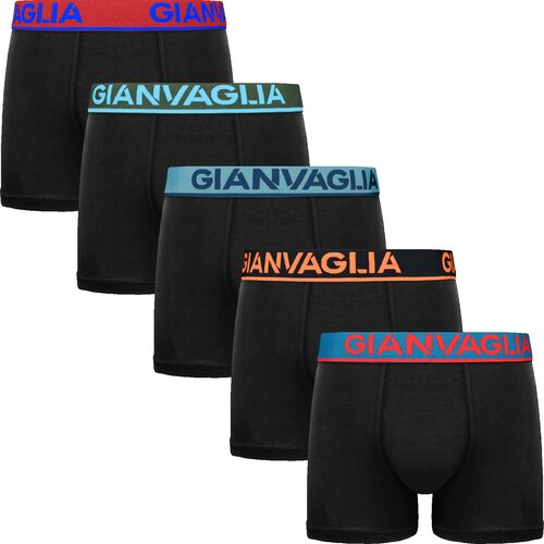 Gianvaglia 5PACK Men's Boxers black (GVG-5010) Slike