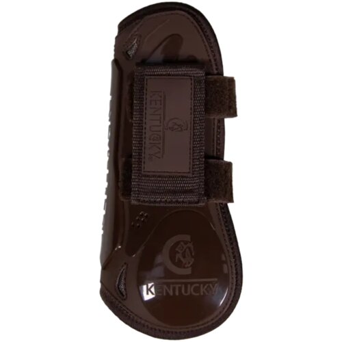 Kentucky Horsewear Skakalni ščitniki Elastic, M - brown Cene