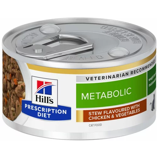Hill’s Prescription Diet Metabolic ragu s piščancem - Varčno pakiranje: 96 x 82 g