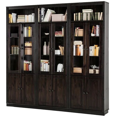 St&amp;oslash;raa Rjava vitrina iz masivnega bora 518x223 cm Anita &amp;ndash; Slike