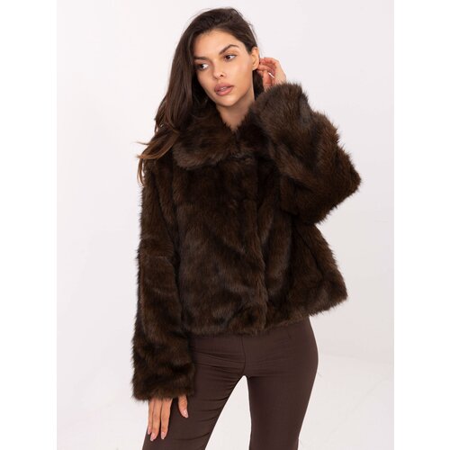 RUE PARIS Jacket-IT-KR-2502.50-dark brown Cene