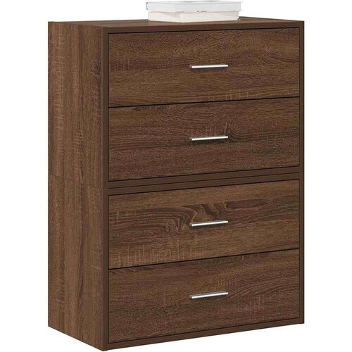 vidaXL Ormari s 2 ladice 2 kom boja hrast 60x31x40cm konstruirano drvo Cene