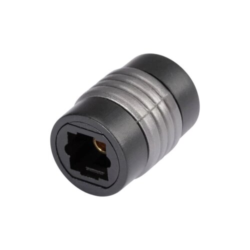 Hicon Toslink digitalni audio adapter [1x ženski konektor toslink (ODT) - 1x ženski konektor toslink (ODT)] 0.00 m crna Cijene