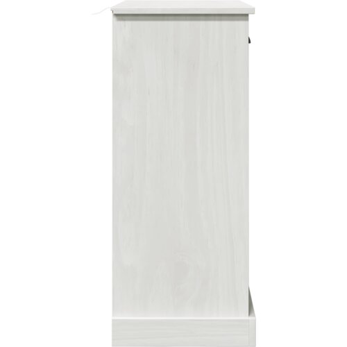 vidaXL Kupaonski ormar Bijela 68 x 34 x 80 cm Masivna borovina Cene