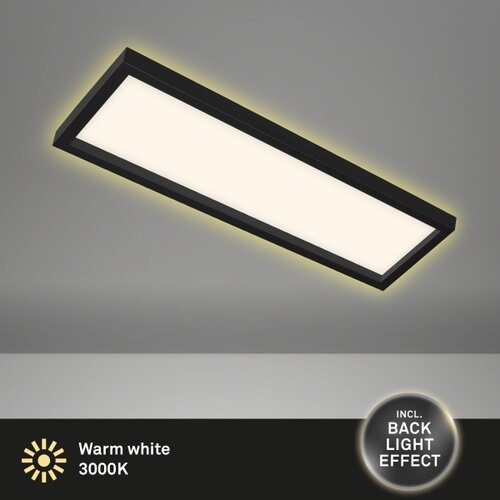 BRILONER 7365-015 - led plafonsko svetlo cadre LED/22W/230V 58,2x20,2 cm crna Slike