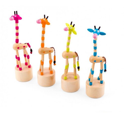 Pino Drvena igračka sa zglobom Žirafa 7098 Slike