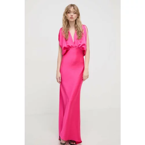 Pinko Haljina boja: ružičasta, maxi, ravna