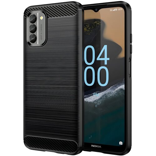  Futrola Carbon Shield TPU za Nokia G400 - Crna KP25743 Cene