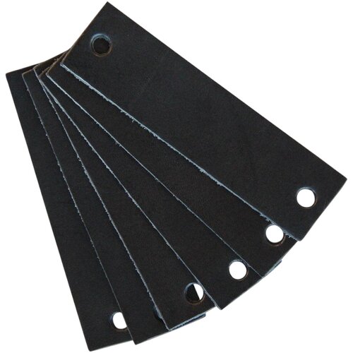 Leander® set 6 usnjenih ročajev za predalnike in omare black Cene