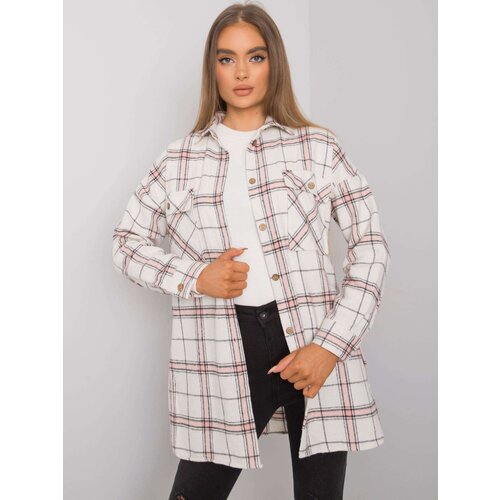 RUE PARIS Shirt-TO-KS-0810-3.32-white-pink Cene