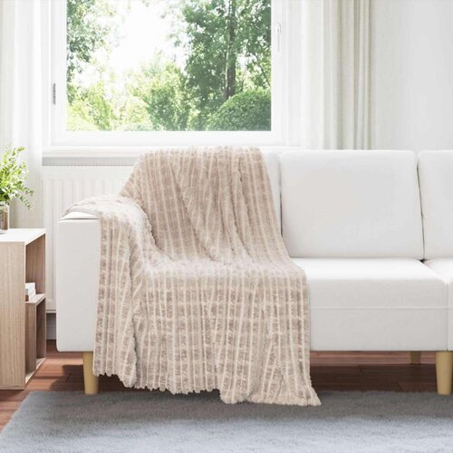  Odeja Bež 150 x 130 cm Flis, (5000288327) Cene