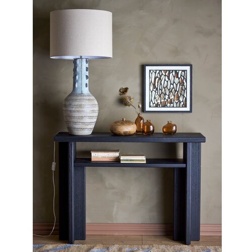 Bloomingville Črna stranska mizica 32x110 cm Cupa &amp;ndash; Slike