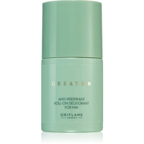 Oriflame Greater For Him roll-on antiperspirant za mu&amp;scaron;karce 50 ml Slike