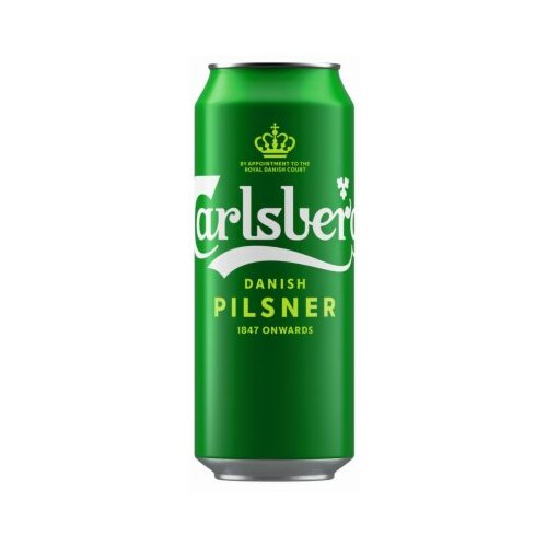 Carlsberg svetlo pivo 500ml limenka Slike