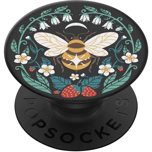 Popsockets popgrip design bee držalo in držalo za video za pametni telefon - crna, (20637730) Cene