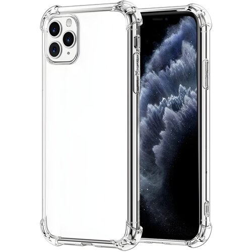IZMAEL.eu Silikonska futrola s ojačanim rubovima za Apple iPhone 11 Pro Max - Prozirna Cijene