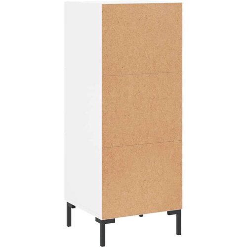 VidaXL Komoda bijela 34 5 x 34 x 90 cm od konstruiranog drva Slike
