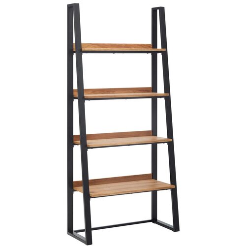 Bessagi Home regal juno, hrast, kovina Slike