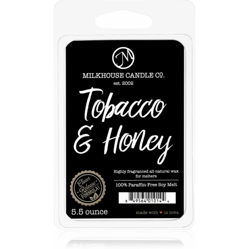 Milkhouse Candle Co. Creamery Tobacco & Honey vosak za aroma lampu 155 g