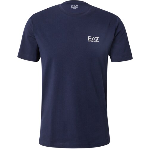 Ea7 Emporio Armani Funkcionalna majica mornarska / bela Cene