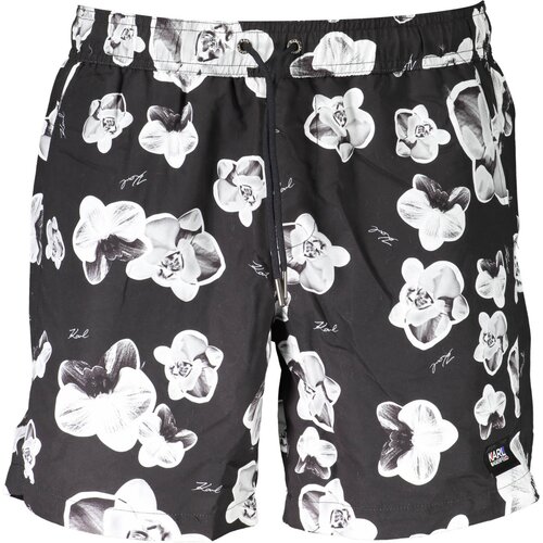 KARL LAGERFELD BEACHWEAR SWIMSUIT BLACK MEN'S BOTTOM Cene